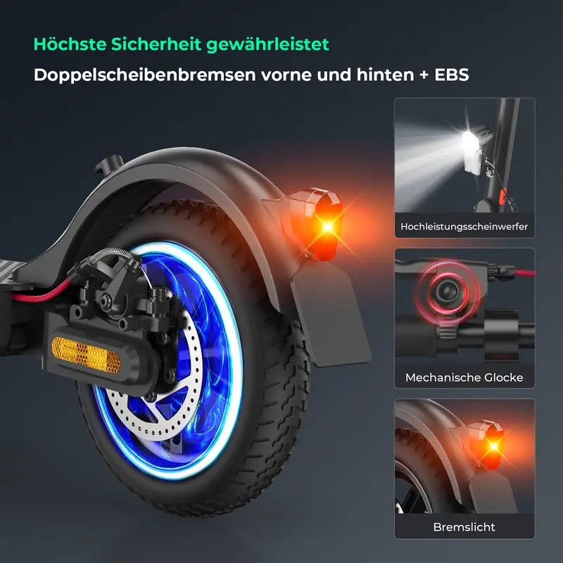 iScooter – E-Scooter mit Straßenzulassung (ABE)