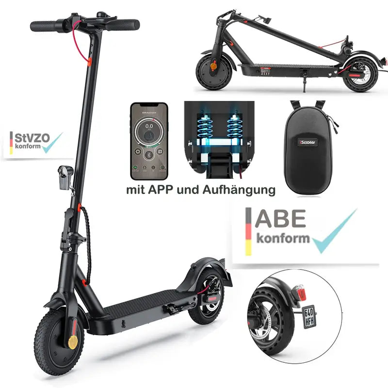 iScooter – E-Scooter mit Straßenzulassung (ABE)