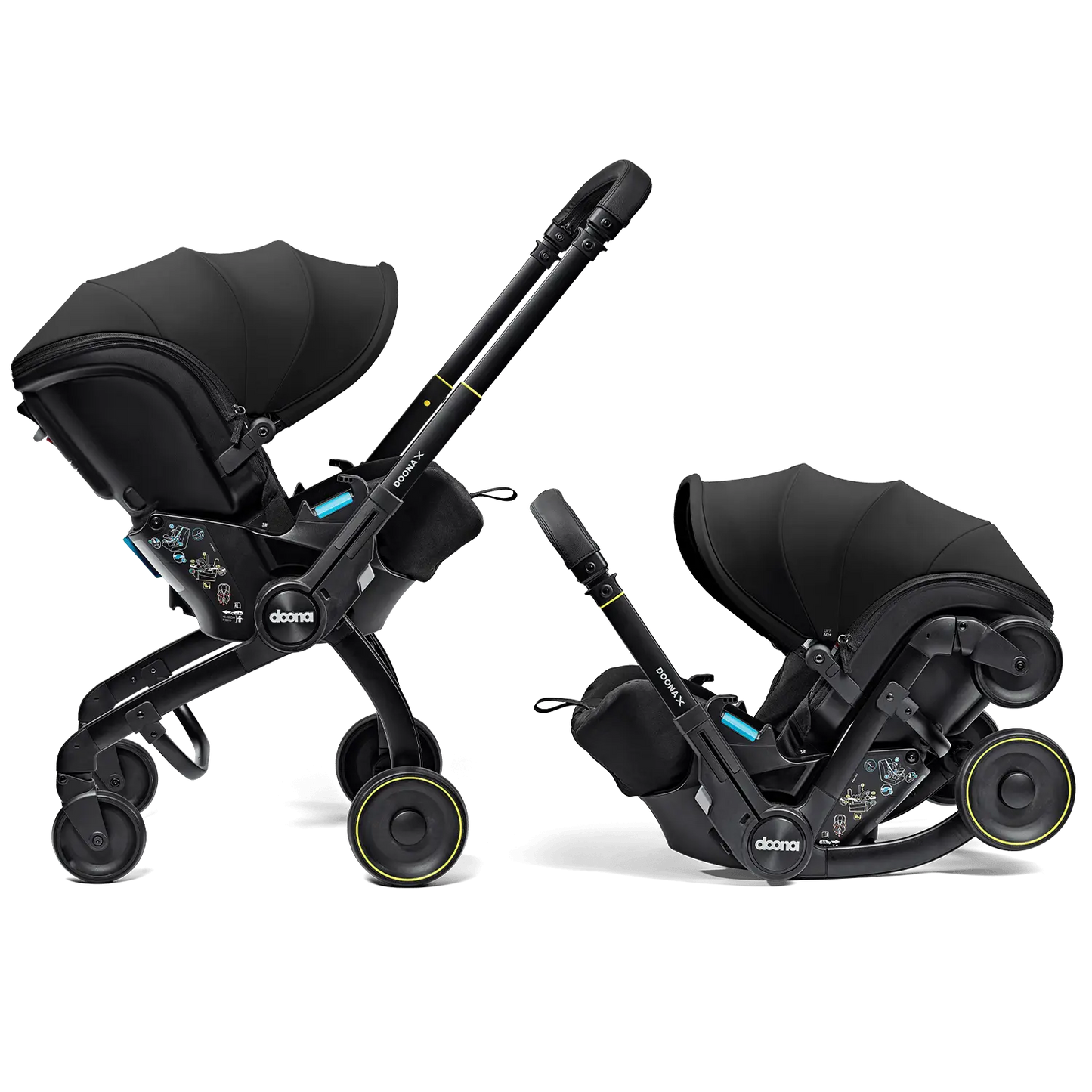 2-in-1-Autositz und Kinderwagen