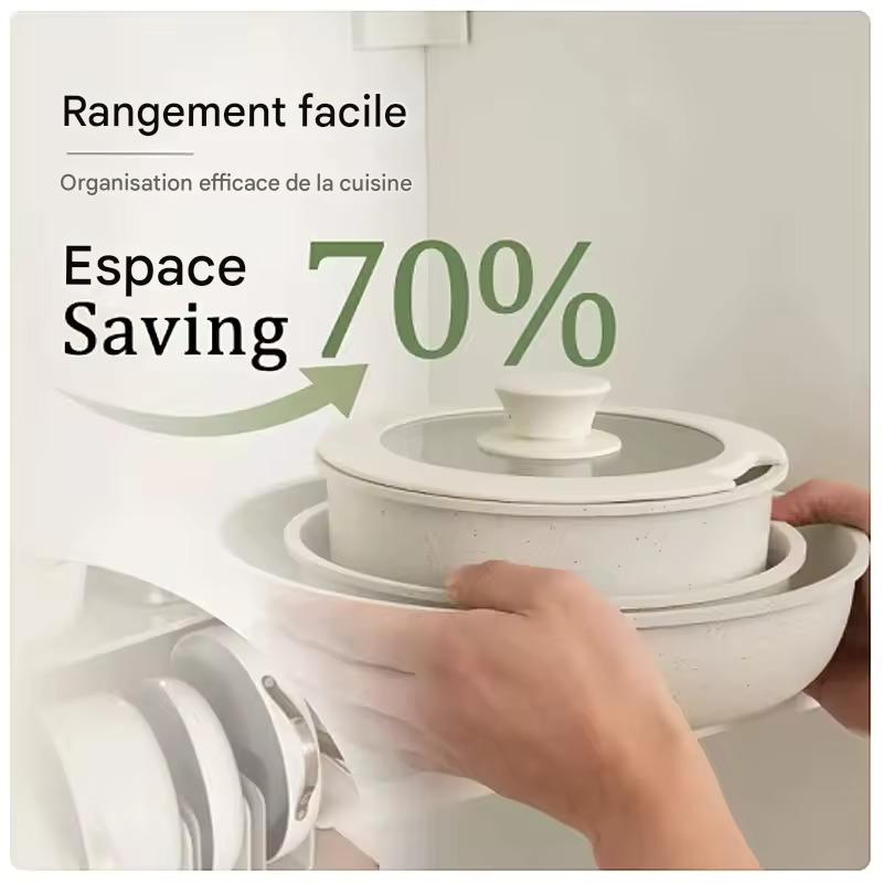 Premium 15P Topfset - Intelligenter Granit 3 in 1