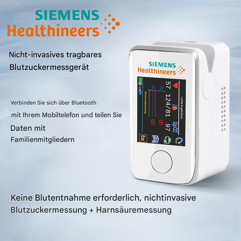 Glucomax Multifunktions-Glukosemessgerät – Laser-Blutzuckermessung